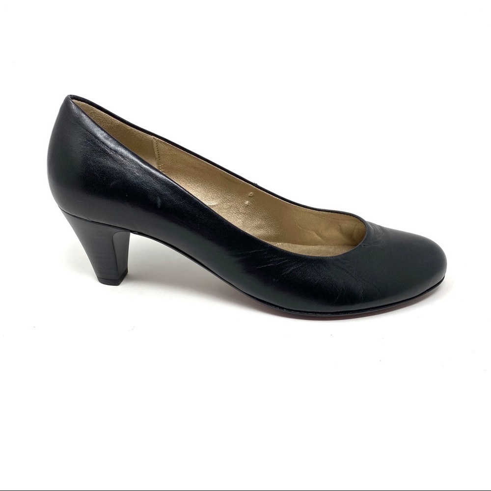 Gabor Womens Vesta L Court Shoes black leather